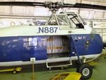 N887 @ KHOU - Sikorsky S-58B at the 1940 Air Terminal Museum, William P. Hobby Airport, Houston TX