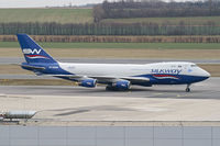 4K-SW008 @ VIE - SilkWay West Airlines Boeing 747-400 - by Thomas Ramgraber