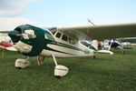 N55M @ OSH - 1949 Cessna 195, c/n: 7408 - by Timothy Aanerud