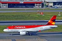 PR-AVB @ SBSP - PR-AVB   Airbus A319-115 [4222] (Avianca Brazil) Sao Paulo-Congonhas~PP 19/03/2012 - by Ray Barber