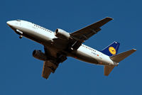 D-ABXT @ EGLL - D-ABXT   Boeing 737-330 [24281] (Lufthansa) Home~G 01/03/2010 - by Ray Barber