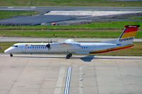 OE-LGB @ EGBB - OE-LGB   De Havilland Canada DHC-8Q-402 Dash 8 [4015] (Tyrolean Airways) Birmingham Int'l~G 11/03/2005 - by Ray Barber