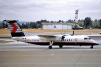 C-GHTA @ KSEA - C-GHTA   De Havilland Canada DHC-8-301 Dash 8 [198] (Canadian Regional Airlines) Seattle-Tacoma Int'l~N 07/08/1994 - by Ray Barber