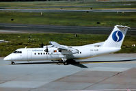 PH-SDM @ EBBR - PH-SDM   De Havilland Canada DHC-8-311A Dash 8 [298] (SABENA) Brussels National~OO 04/05/1998 - by Ray Barber