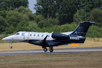 N350EE @ EGLF - N350EE Phenom 300 landing at Farnborough - by dave226688