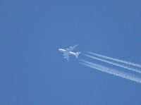 D-AIMM - Lufthansa seen over Oshkosh flying from FRA to IAH - by Florida Metal