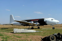 EL-WNH @ FALA - EL-WNH   Douglas DC-6 [43127] (Lanseria Fire Service) Lanseria~ZS 20/09/2006. Unmarked used by the Fire service. - by Ray Barber