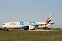 A6-EGB @ LMML - B777 A6-EGB Emirates Airlines - by Raymond Zammit