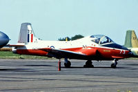 G-JPVA @ EGTC - G-JPVA   (XW289) BAC Jet Provost T.5A [EEP/JP/953] (Ex Royal Air Force / Kennet Aviation)) Cranfield~G 16/08/1998. From a slide. - by Ray Barber