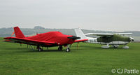 G-BUJE @ EGLS - Parked up at Old Sarum - by Clive Pattle