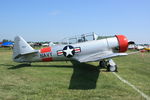 N6442D @ OSH - 1959 North American SNJ-6, c/n: 121-43142 - by Timothy Aanerud