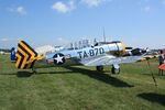 N4708C @ OSH - 1941 North American AT-6F Texan, c/n: F48-1870 - by Timothy Aanerud