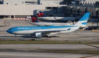 LV-FNK @ MIA - Aerolineas Argentinas - by Florida Metal