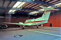 D-IBOW @ EDFM - D-IBOW   Beech 200 Super King Air [BB-451] (BASF AG) Mannheim~D 02/05/1981 - by Ray Barber