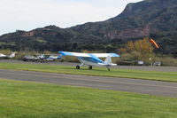 N5150Z @ SZP - 1961 Piper PA-22-108 COLT, Lycoming O-235-C1B 108 Hp, 2 place, takeoff roll Rwy 04R grass - by Doug Robertson