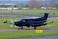 G-CCWY @ EGBJ - G-CCWY   Pilatus PC-12/45 [568] (Harpin Ltd) Staverton~G 18/03/2005 - by Ray Barber