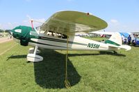 N55M @ OSH - Cessna 195 - by Florida Metal
