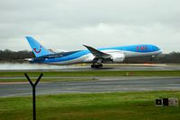 G-TUIL @ EGCC - Taken From RVP on a Cold and Damp Saturday
