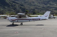 N5537R @ SZP - 1979 Cessna 172RG CUTLASS, Lycoming O&VO-360 180 Hp, taxi to Rwy 22 - by Doug Robertson