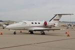 N50WM @ CMA - 2007 Cessna 550 CITATION BRAVO, 2 P&W Canada PW530A Turbofans 2,887 lb st each, thrust reversers standard, on transient ramp - by Doug Robertson