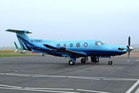 G-TRAT @ EGBJ - G-TRAT   Pilatus PC-12/47 [710] (Sky Elite Ltd) Staverton~G 16/03/2011 - by Ray Barber