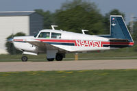 N9405V @ KOSH - Arriving at AirVenture 2018 (in company with 60 other Mooneys) - by alanh