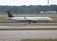 N318DX @ DTW - Delta - by Florida Metal