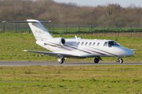 F-HIJD @ LFRB - Cessna CitationJet CJ2, Taxiing rwy 25L, Brest-Bretagne airport (LFRB-BES) - by Yves-Q