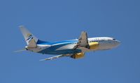 N529AU @ MGGT - Boeing 737-3B7 - by Mark Pasqualino