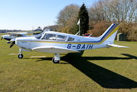 G-BAIH @ EGHP - Piper PA-28R-200-2 Cherokee Arrow II at Popham. - by moxy