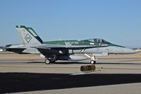 164045 @ KBOI - Taxiing onto north GA ramp. VMFAT-101 Sharpshooters, Miramar, CA. - by Gerald Howard