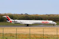 F-HMLL @ LFRB - Bombardier CRJ-1000, Landing rwy 07R, Brest-Bretagne airport (LFRB-BES) - by Yves-Q