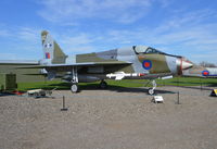 XS417 @ X4WT - English Electric Lightning T.5 at Winthorpe. - by moxy