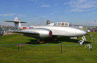 VZ634 @ X4WT - Gloster Meteor T.7 at Winthorpe. - by moxy