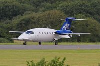 F-HCPE @ LFRB - Piaggio P-180 Avanti II, Ready to take off rwy 25L, Brest-Bretagne airport (LFRB-BES) - by Yves-Q