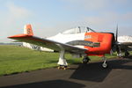 N2215D @ OSH - 1957 North American T-28C, c/n: 252-44 (146281) - by Timothy Aanerud