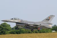 FA-107 @ LFRJ - SABCA F-16AM Fighting Falcon, Take off rwy 26, Landivisiau Naval Air Base (LFRJ) Tiger Meet 2017 - by Yves-Q