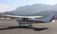 N2375X @ SZP - 1965 Cessna 182H Skylane, Continental O-470-S 230 Hp, taxi - by Doug Robertson