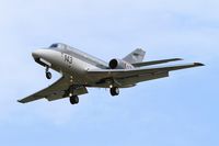143 @ LFRJ - Dassault Falcon 10 MER, Short approach rwy 26, Landivisiau Naval Air Base (LFRJ) - by Yves-Q