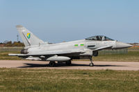 ZJ918 @ EGXC - Eurofighter Typhoon FGR4 ZJ918/QO-L 3 Sqd RAF Coningsby 1/5/13