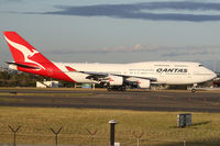 VH-OEI @ YSSY - taxiing - by Bill Mallinson