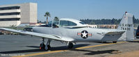 N886MD @ KSMX - N886MD at the P-51 Mustang 50th Anniversary Fly-In, Santa Maria Airport CA. - by Keith Svendsen