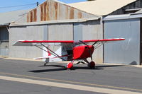 N783SM @ SZP - 2011 Fisher Dakota Hawk, Rotax 912UL 80 Hp, near it's hangar - by Doug Robertson