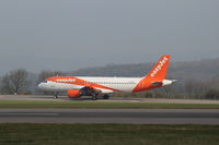 G-EZWA @ EGGD - Taxiing to RWY 09 for departure. - by DominicHall