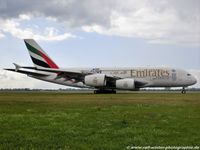 A6-EEB @ EDDL - Airbus A380-861 - EK UAE Emirates 'Rugby World Cup 2015' - 109 - A6-EEB - 29.07.2015 - DUS - by Ralf Winter