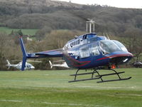 G-IGIS @ EGBC - Arriving at Cheltenham Helipad to pick up the pax after the Cheltenham Gold Cup. - by James Lloyds