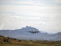 N224J @ KDVT - The Collings Foundation B-24 preparing to land at Phoenix Deer Valley Airport - by Daniel Metcalf