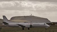 G-LGNS @ EGPB - Taxiing for departure from Sumburgh - by Ronnie Robertson