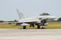 MM7310 @ LFRJ - Eurofighter EF-2000 Typhoon S, Taxiing to flight line, Landivisiau Naval Air Base (LFRJ) Tiger Meet 2017 - by Yves-Q