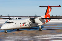 C-FYAI @ CYQM - Air Inuit pulling into Apron 1. - by Tim Lowe
